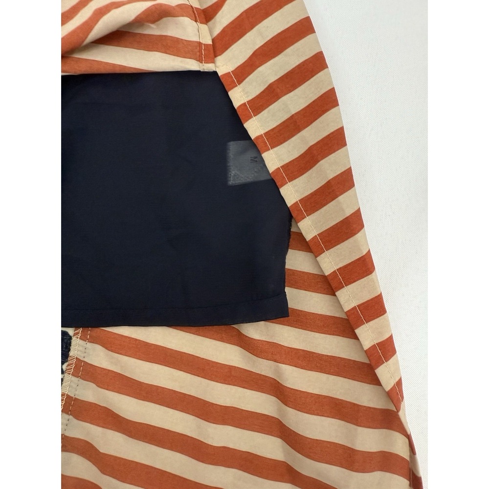 Anthropologie THML Maxi Dress Red Striped Geometric Print Sleeveless Womens Sz M - Picture 6 of 8